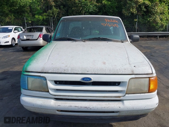 1993 Ford Ranger Splash with VIN 1FTCR10A0PPB63332, listed as a IAAI auction lot 42161681 with 50,886 mi miles. Bid and sale history available at carsss.com. Image 12.