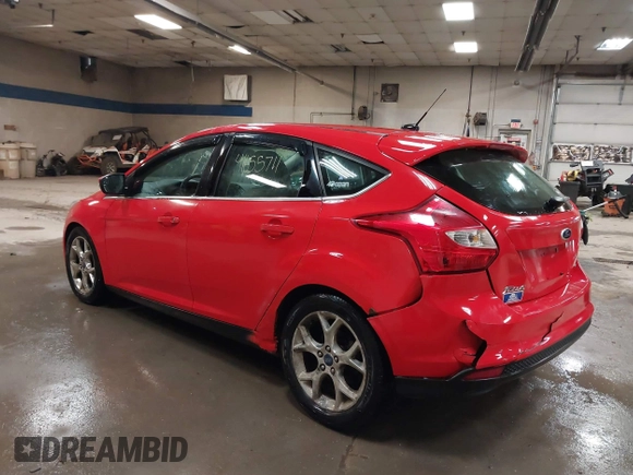 2012 Ford Focus SEL with VIN 1FAHP3M23CL460290, listed as a IAAI auction lot 41655711 with 137,743 mi miles. Bid and sale history available at carsss.com. Image 3.