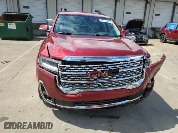 2020 GMC Acadia Denali with VIN 1GKKNPLS8LZ210849, listed as a Copart auction lot 59274965 with 45,353 mi miles and Salvage title. Bid and sale history available at DreamBid. Image 5.