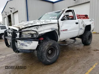 1997 Dodge 1500 z VIN 1B7HF16Z6VJ582930, wystawiony jako Copart lot #45927864 z przebiegiem 165 482 mil mil oraz Szkoda całkowita • Salvage title. Historia ofert i sprzedaży dostępna na DreamBid. Obrazek 1.
