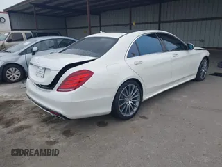 2014 Mercedes-Benz S-Class S 550 with VIN WDDUG8CB0EA054320, listed as a IAAI auction lot 41878661 with 98,825 mi miles. Bid and sale history available at carsss.com. Image 4.