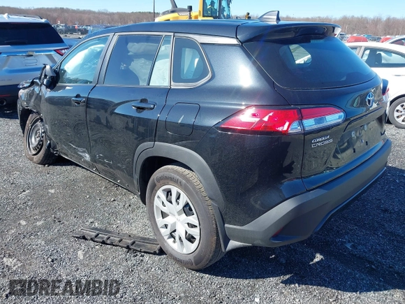 2024 Toyota Corolla Cross L with VIN 7MUAAAAG1RV101003, listed as a IAAI auction lot 41838801 with 6,786 mi miles and . Bid and sale history available at DreamBid. Image 3.