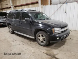 2006 Chevrolet TrailBlazer LS with VIN 1GNET16S666146766, listed as a Copart auction lot 46708035 with 138,111 mi miles and Salvage Title. Bid and sale history available at DreamBid. Image 4.