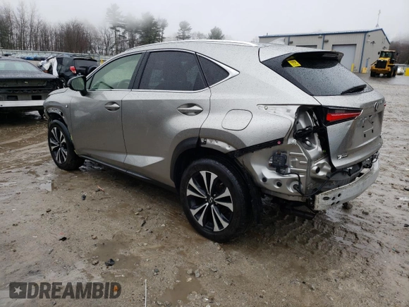 2020 Lexus NX 300 F Sport with VIN JTJSARDZ2L2222242, listed as a Copart auction lot 59493045 with 134,746 mi miles and Non repairable. Bid and sale history available at DreamBid. Image 2.