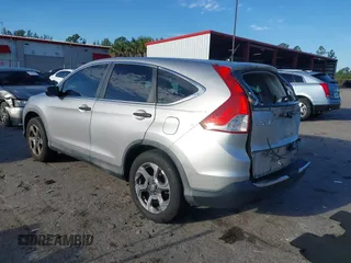 2014 Honda CR-V LX with VIN 3CZRM3H35EG708060, listed as a IAAI auction lot 41761003 with 142,954 mi miles. Bid and sale history available at carsss.com. Image 3.
