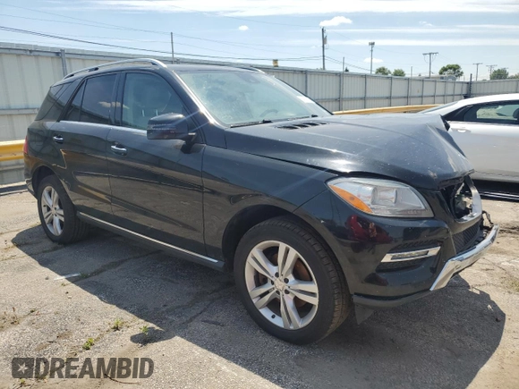 2014 Mercedes-Benz M 350 with VIN 4JGDA5HB0EA359718, listed as a Copart auction lot 58902625 with 120,480 mi miles and Salvage title. Bid and sale history available at DreamBid. Image 4.