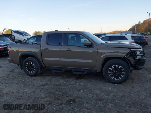2022 Nissan Frontier SV z VIN 1N6ED1EJ3NN648912, wystawiony jako IAAI lot #40888927 z przebiegiem 59 633 mil mil oraz . Historia ofert i sprzedaży dostępna na DreamBid. Obrazek 14.