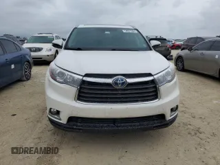2015 Toyota Highlander Hybrid Limited with VIN 5TDDCRFH7FS012212, listed as a Copart auction lot 74031984 with 83,136 mi miles and Salvage Title. Bid and sale history available at carsss.com. Image 5.