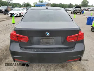 2017 BMW 3 Series 330e iPerformance with VIN WBA8E1C51HK480015, listed as a Copart auction lot 53811974 with 59,262 mi miles and Salvage Title. Bid and sale history available at carsss.com. Image 6.