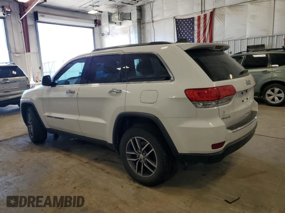 2017 Jeep Grand Cherokee Limited with VIN 1C4RJFBG1HC754536, listed as a Copart auction lot 45966715 with 117,811 mi miles and Clean title. Bid and sale history available at DreamBid. Image 2.