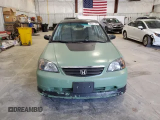 2001 Honda Civic LX z VIN 2HGES16581H519496, wystawiony jako Copart lot #56587845 z przebiegiem 145 971 mil mil oraz Nie do naprawy • Non repairable. Historia ofert i sprzedaży dostępna na DreamBid. Obrazek 5.