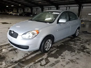 2010 Hyundai Accent GLS with VIN KMHCN4AC4AU483643, listed as a Copart auction lot 51972445 with 134,288 mi miles and Salvage Title. Bid and sale history available at carsss.com. Image 1.