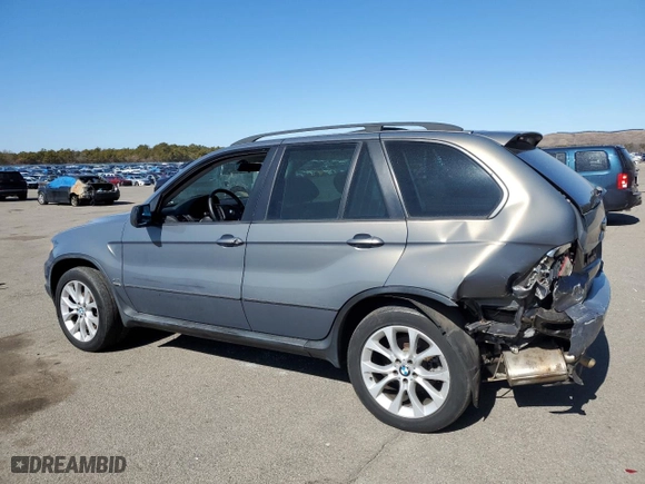 2006 BMW X5 3.0i with VIN 5UXFA13596LY33807, listed as a Copart auction lot 46593215 with 0 mi miles and Salvage Title. Bid and sale history available at carsss.com. Image 2.