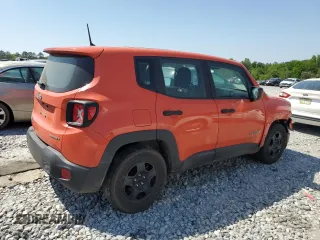 2017 Jeep Renegade Sport with VIN ZACCJAAH1HPF17141, listed as a Copart auction lot 53428695 with 133,877 mi miles and Salvage title. Bid and sale history available at DreamBid. Image 3.