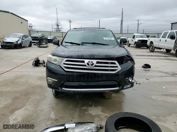 2013 Toyota Highlander Limited with VIN 5TDYK3EH1DS136606, listed as a Copart auction lot 45195505 with 0 mi miles and Salvage Title. Bid and sale history available at carsss.com. Image 15.