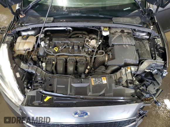 2017 Ford Focus SE with VIN 1FADP3F21HL205754, listed as a Copart auction lot 67166984 with 83,617 mi miles and Salvage title. Bid and sale history available at DreamBid. Image 11.