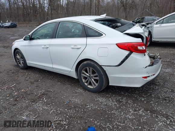 2016 Hyundai Sonata 2.4L with VIN 5NPE24AF5GH403642, listed as a IAAI auction lot 41877194 with 147,457 mi miles and . Bid and sale history available at carsss.com. Image 3.