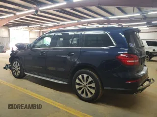 2019 Mercedes-Benz GLS 450 with VIN 4JGDF6EE0KB222595, listed as a Copart auction lot 54243465 with 82,664 mi miles and Salvage Title. Bid and sale history available at DreamBid. Image 2.