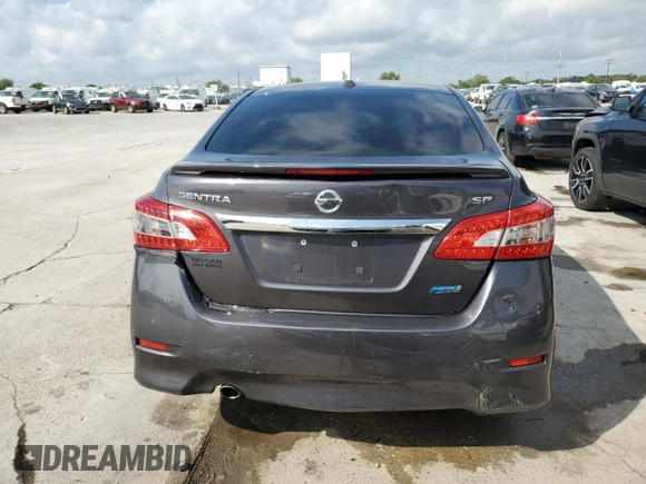 2014 Nissan Sentra S with VIN 3N1AB7AP9EL627957, listed as a Copart auction lot 54308315 with 160,152 mi miles and Salvage Title. Bid and sale history available at DreamBid. Image 6.