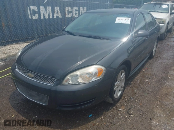 2015 Chevrolet Impala LT with VIN 2G1WB5E33F1127786, listed as a IAAI auction lot 42467374 with 160,964 mi miles and . Bid and sale history available at DreamBid. Image 6.