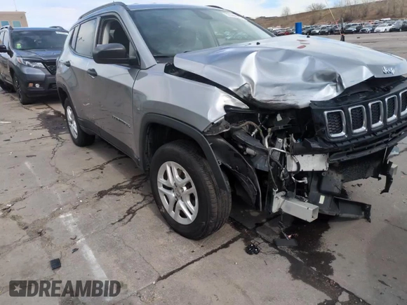 2017 Jeep Compass Sport z VIN 3C4NJDAB3HT656265, wystawiony jako Copart lot #50560125 z przebiegiem 49 558 mil mil oraz Szkoda całkowita • Salvage title. Historia ofert i sprzedaży dostępna na DreamBid. Obrazek 15.
