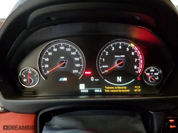 2017 BMW M4 with VIN WBS3R9C32HA014087, listed as a Copart auction lot 87033904 with NaN miles and Salvage Title. Bid and sale history available at carsss.com. Image 9.