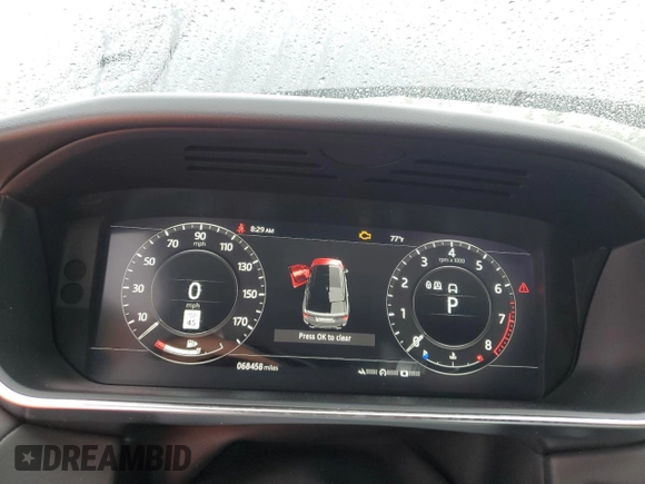 2022 Land Rover Range Rover Sport HSE Dynamic with VIN SALWR2SE0NA235433, listed as a Copart auction lot 69766584 with 68,458 mi miles and Salvage Title. Bid and sale history available at DreamBid. Image 9.