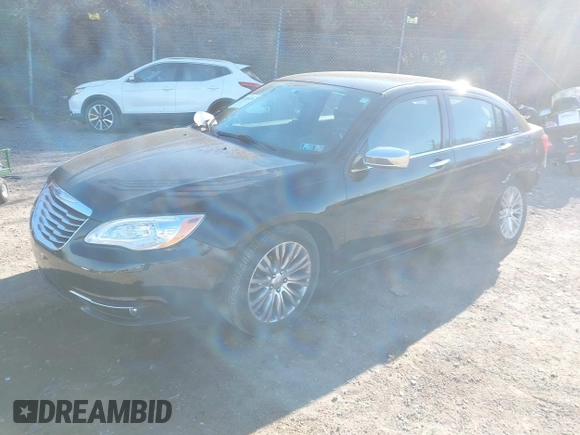 2011 Chrysler 200 Limited with VIN 1C3BC2FG4BN603513, listed as a IAAI auction lot 41036136 with 48,512 mi miles. Bid and sale history available at carsss.com. Image 2.