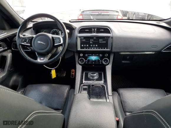 2018 Jaguar F-PACE S with VIN SADCM2FV6JA272990, listed as a Copart auction lot 86242834 with 101,156 mi miles and Salvage Title. Bid and sale history available at carsss.com. Image 8.