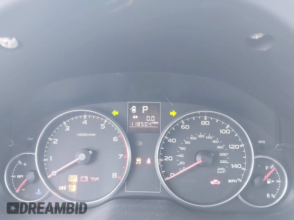 2013 Subaru Outback 2.5i with VIN 4S4BRCAC3D3264905, listed as a IAAI auction lot 42825698 with 118,504 mi miles and . Bid and sale history available at DreamBid. Image 7.