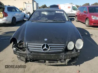 2002 Mercedes-Benz CL-Class with VIN WDBPJ75JX2A030740, listed as a Copart auction lot 42142025 with 82,576 mi miles and Salvage Title. Bid and sale history available at carsss.com. Image 5.