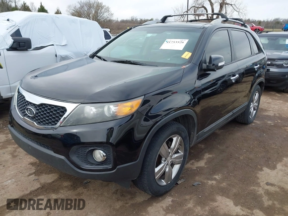2012 Kia Sorento EX with VIN 5XYKU4A2XCG284563, listed as a IAAI auction lot 41753526 with 206,900 mi miles. Bid and sale history available at carsss.com. Image 18.