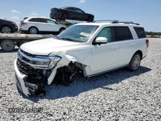 2024 Ford Expedition Limited с VIN 1FMJU1K89REA88012, выставлен на аукционе Copart как лот 54355385 с пробегом 5 406 миль миль и Списание • Salvage title. История ставок и продаж доступна на DreamBid. Изображение 1.