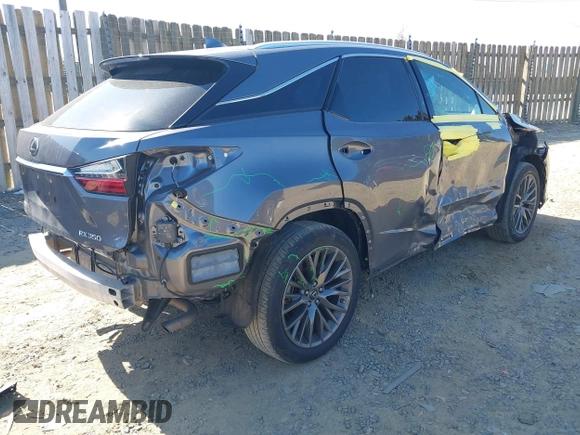 2019 Lexus RX with VIN 2T2BZMCA7KC175084, listed as a IAAI auction lot 41762417 with 40,092 mi miles. Bid and sale history available at carsss.com. Image 4.