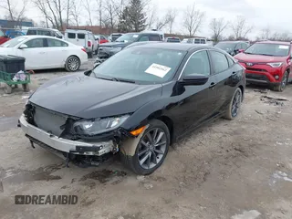 2019 Honda Civic Sedan EX with VIN 19XFC1F31KE013956, listed as a IAAI auction lot 41502562 with 65,752 mi miles. Bid and sale history available at carsss.com. Image 18.