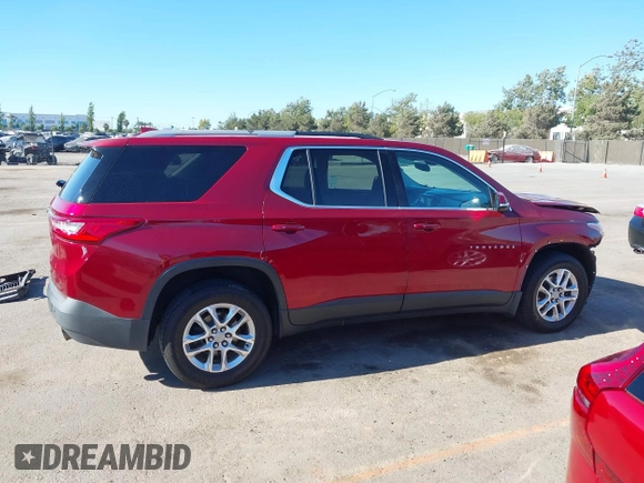 2018 Chevrolet Traverse LT Cloth with VIN 1GNERGKW0JJ105114, listed as a IAAI auction lot 42597045 with 135,682 mi miles and . Bid and sale history available at DreamBid. Image 14.