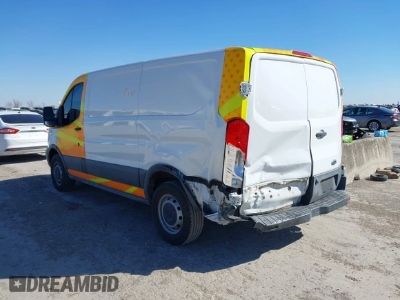 2016 Ford Transit Cargo with VIN 1FTYE1ZM1GKA89091, listed as a IAAI auction lot 41399277 with 137,070 mi miles and . Bid and sale history available at DreamBid. Image 3.