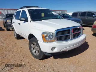 2005 Dodge Durango z VIN 1D4HD48K25F527579, wystawiony jako IAAI lot #41332310 z przebiegiem 190 288 mil mil oraz . Historia ofert i sprzedaży dostępna na DreamBid. Obrazek 1.