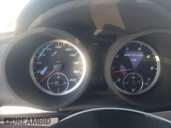 2006 Mercedes-Benz SLK-Class 5.5L AMG with VIN WDBWK73F16F093516, listed as a Copart auction lot 77485754 with 112,419 mi miles and Salvage Title. Bid and sale history available at carsss.com. Image 9.