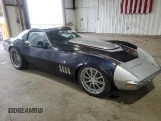 1969 Chevrolet Corvette z VIN 194379S737278, wystawiony jako Copart lot #72564564 z przebiegiem 6 063 mil mil oraz Czysty tytuł • Clean title. Historia ofert i sprzedaży dostępna na DreamBid. Obrazek 4.