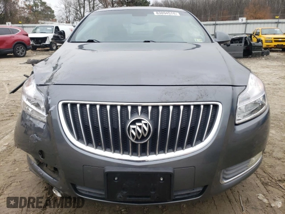 2011 Buick Regal CXL RL4 z VIN W04GS5EC0B1031197, wystawiony jako Copart lot #83894574 z przebiegiem 78 940 mil mil oraz Czysty tytuł • Clean title. Historia ofert i sprzedaży dostępna na DreamBid. Obrazek 5.