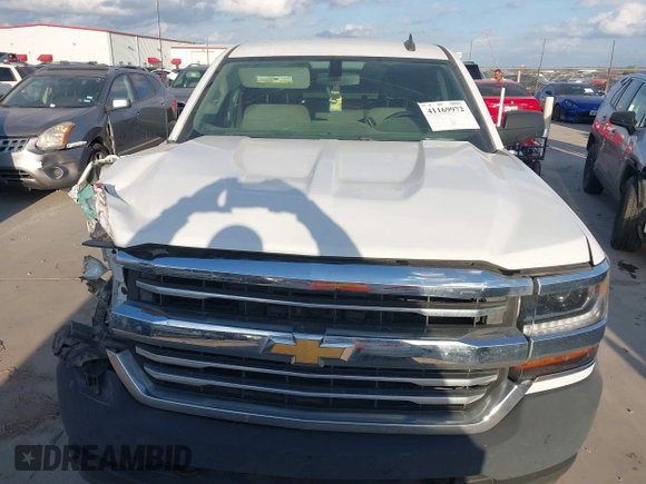 2017 Chevrolet Silverado 1500 Work Truck with VIN 1GCVKNEC6HZ335156, listed as a IAAI auction lot 41169972 with 197,944 mi miles. Bid and sale history available at carsss.com. Image 12.