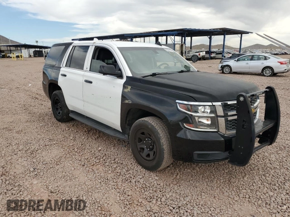 2017 Chevrolet Tahoe Commercial with VIN 1GNLCDEC4HR219881, listed as a Copart auction lot 50574145 with 115,700 mi miles and Salvage title. Bid and sale history available at DreamBid. Image 4.