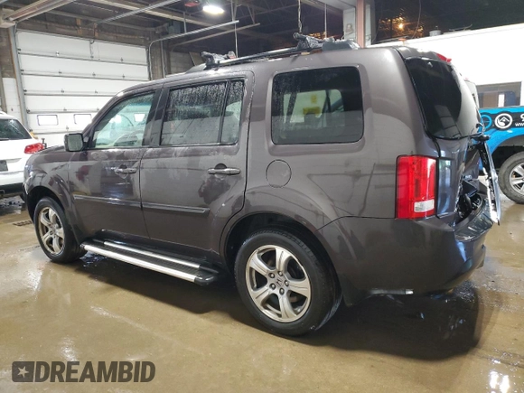 2012 Honda Pilot EX-L with VIN 5FNYF4H5XCB083046, listed as a Copart auction lot 50538015 with 182,293 mi miles and Salvage title. Bid and sale history available at DreamBid. Image 2.