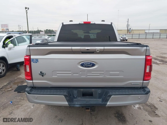 2021 Ford F-150 XL with VIN 1FTEW1C85MFB53536, listed as a IAAI auction lot 41343773 with 101,407 mi miles. Bid and sale history available at carsss.com. Image 16.