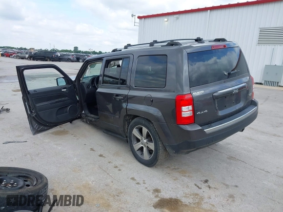 2017 Jeep Patriot High Altitude with VIN 1C4NJRFB2HD205369, listed as a IAAI auction lot 42346508 with Not provided miles and . Bid and sale history available at DreamBid. Image 3.
