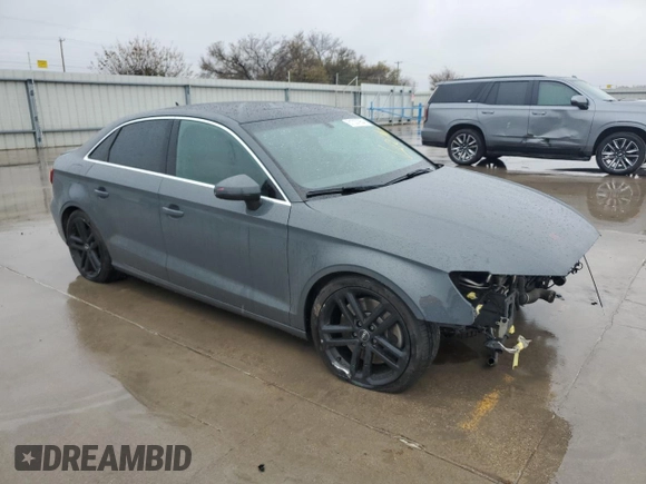 2019 Audi A3 Sedan Premium with VIN WAUBEGFF2KA104000, listed as a Copart auction lot 81337954 with 0 mi miles and Salvage Title. Bid and sale history available at carsss.com. Image 4.