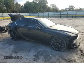 2022 Lexus IS 350 F Sport z VIN JTHGZ1B25N5058137, wystawiony jako Copart lot #52541375 z przebiegiem 121 963 mil mil oraz Szkoda całkowita • Salvage title. Historia ofert i sprzedaży dostępna na DreamBid. Obrazek 4.