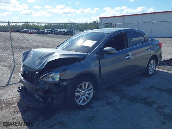 2017 Nissan Sentra SV with VIN 3N1AB7AP3HL642104, listed as a IAAI auction lot 41898136 with 83,495 mi miles. Bid and sale history available at carsss.com. Image 17.