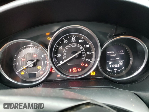 2015 Mazda 6 i Sport with VIN JM1GJ1U59F1190620, listed as a Copart auction lot 85242854 with 112,969 mi miles and Salvage Title. Bid and sale history available at DreamBid. Image 9.